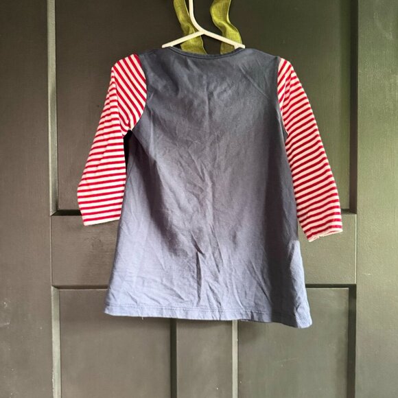 Navy Christmas Dress - Size 18-24M ⭐👗🎄 - Picture 2 of 2